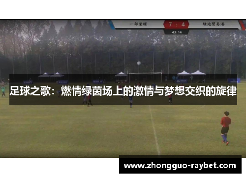 足球之歌：燃情绿茵场上的激情与梦想交织的旋律